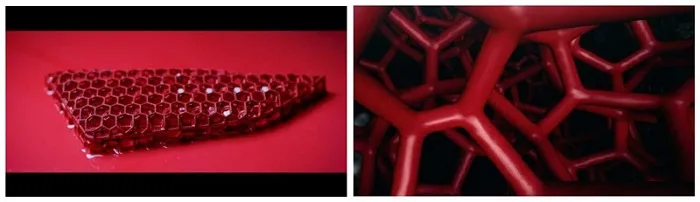 3D printed lattice structures