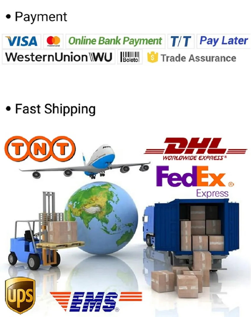 payment Fast shipping