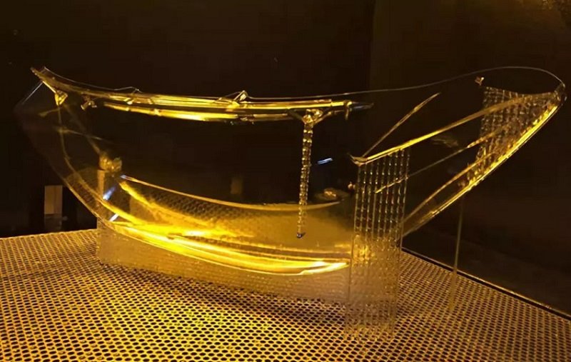 Transparent 3D Printing Resin Headlight a